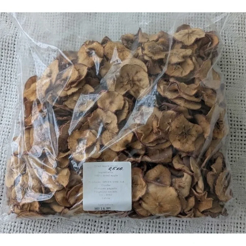 1lb Dried Apple Slices - Sensory bin filler, Decorative‎ filler, Etc